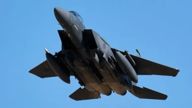 Boeing strike continues at its F-15 and Hornet factories in the Midwest 5 Boeing strike continues at its F-15 and Hornet factories in the Midwest