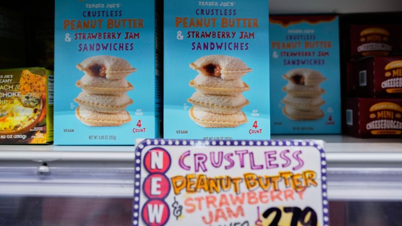 Smucker sues Trader Joe's, claiming its new PB&J sandwiches are too similar to Uncrustables 1 Smucker sues Trader Joe's, claiming its new PB&J sandwiches are too similar to Uncrustables